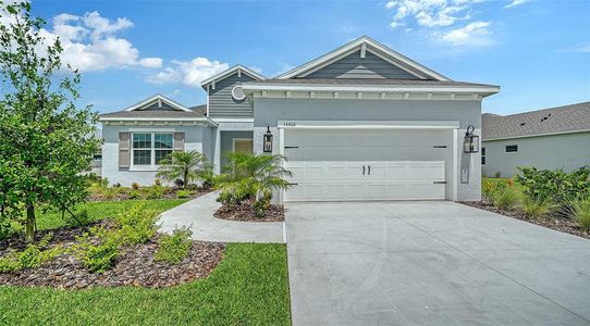 New construction Single-Family house 14406 Skipping Stone Lp, Parrish, FL 34219 plan Harvest 3 - image