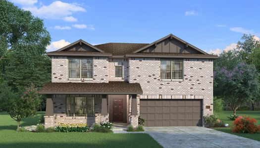 New construction Single-Family house 749 Merry Summit Rd, Lavon, TX 75173 Hemlock II T- photo 5 5