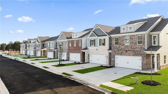 New construction Townhouse house 1027 Northfield Dr, Conyers, GA 30013 Lenox - photo 0