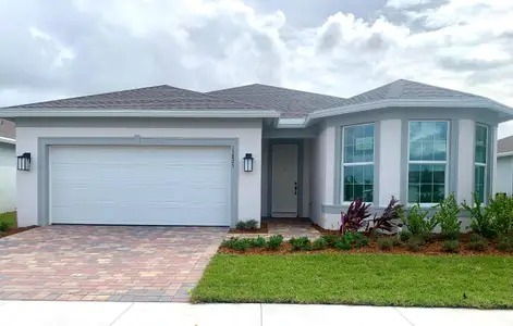 New construction Single-Family house 13825 Sw Gingerline Dr, Unit Palmary 748, Port St. Lucie, FL 34987 - image