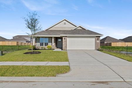 New construction Single-Family house 2233 W Post Oak Cir, Dayton, TX 77535 plan Plan 1820 - image
