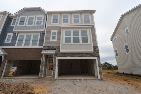 New construction Townhouse house 10012 Secluded Garden Dr, Apex, NC 27523 Kensington- photo 0
