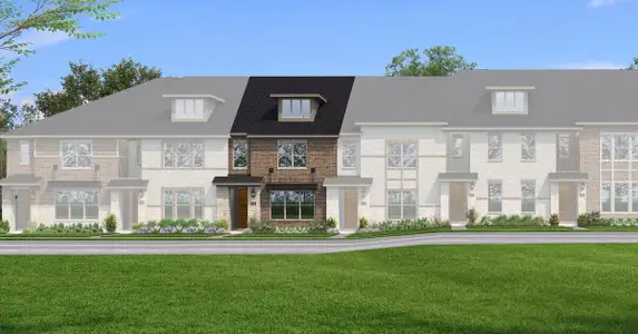 New construction Townhouse house 8305 Bayside Dr, Rowlett, TX 75088 plan Holbrook - image