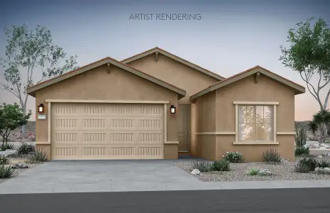 New construction Single-Family house 27712 W Abraham Ln, Buckeye, AZ 85396 plan Bergamot - image