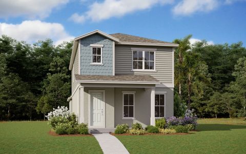 New construction Single-Family house 17004 Hamlin Oasis Lp, Winter Garden, FL 34787 Cooper- photo 0