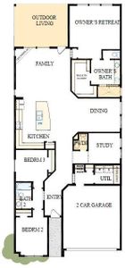 The success of a floorplan is the way you can move through it…You’ll be amazed at how well this home lives…We call it traffic patterns.