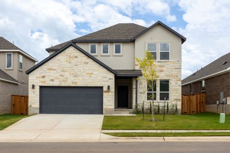 New construction Single-Family house 171 Prodigal Wy, Kyle, TX 78640 plan Javen - image