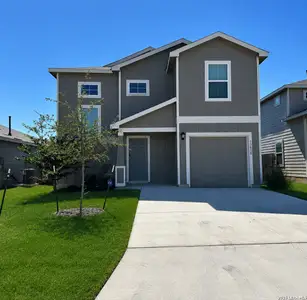 New construction Single-Family house 13818 Guffey Cir, San Antonio, TX 78254 plan The Reese - image