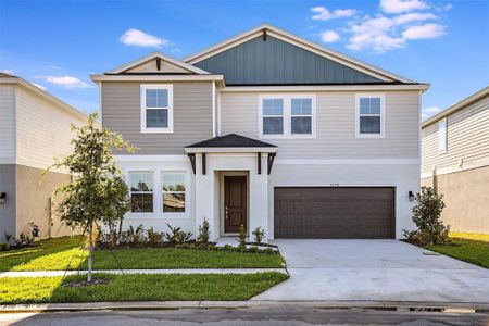 New construction Single-Family house 9981 Surrey Rose Dr, San Antonio, FL 33576 Amelia- photo 0