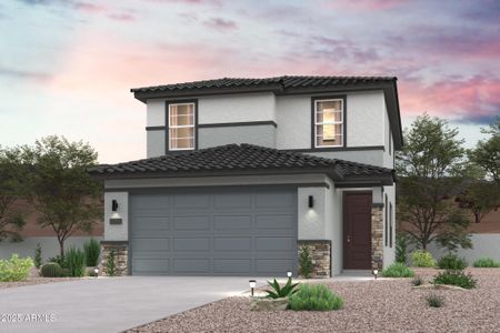 New construction Single-Family house 17348 W Villa Chula Ln, Surprise, AZ 85387 plan Iris - image