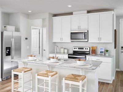 New construction Townhouse house 1131 Bradford Park Dr, Ormond Beach, FL 32174 plan Oakville I - image