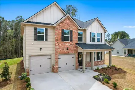 New construction Single-Family house 1645 Fuma Leaf Wy, Mcdonough, GA 30253 Hemingway- photo 0 0