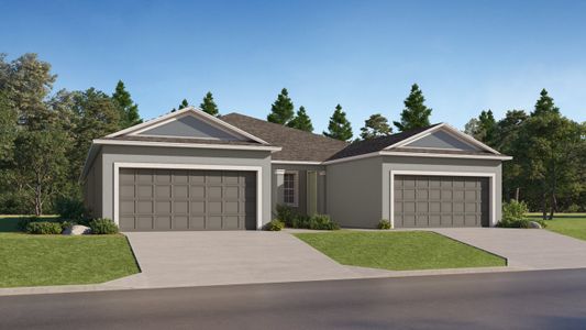 New construction Multi-Family house 18237 Pleasantview Blvd, Land O' Lakes, FL 34638 plan Malibu - image