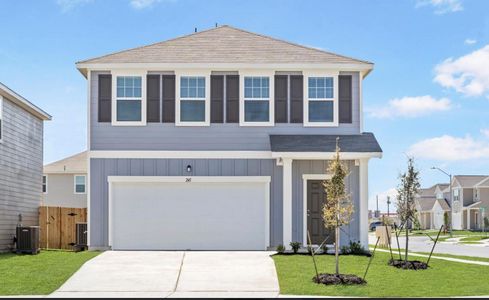 New construction Single-Family house 14609 Sage Bloom Ln, Elgin, TX 78621 plan Voyager - image