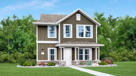 New construction Single-Family house 415 Keefer, Kyle, TX 78640 plan Northwood - image