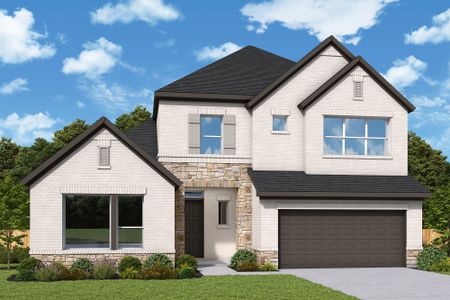 New construction Single-Family house 519 Coen Cain Dr, Rosenberg, TX 77471 plan The Daffodil - image