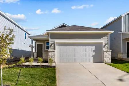 New construction Single-Family house 9888 Chavaneaux Lndg, San Antonio, TX 78221 plan Easton - 1388 - image