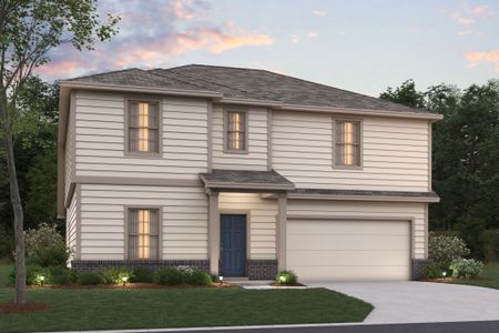 New construction Single-Family house 7230 Viridian Vw, San Antonio, TX 78253 plan Columbus - 40' Smart Series - image