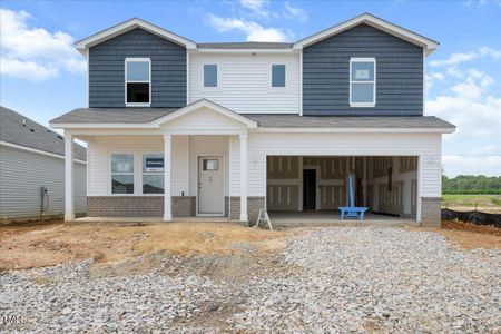 New construction Single-Family house 397 White Birch Lane, Angier, NC 27501 Johnson- photo 0