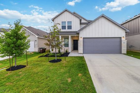 New construction Single-Family house 11629 Red Burro, Helotes, TX 78023 - image