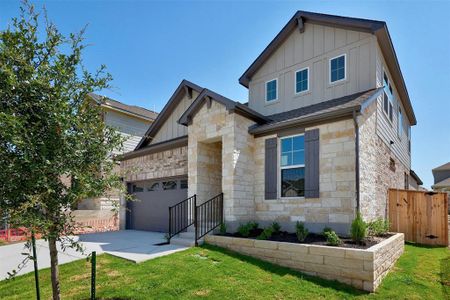 New construction Single-Family house 4317 Contrail Ln, Round Rock, TX 78665 Pleasanton- photo 1 1