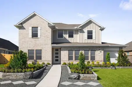 New construction Single-Family house 216 Sleep Holw, Jarrell, TX 76537 plan Howard - image