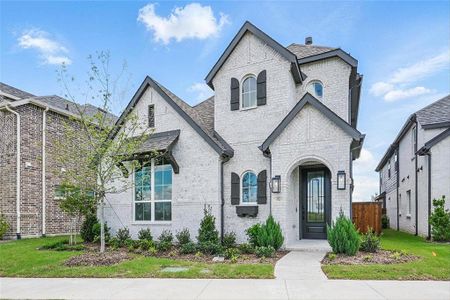 New construction Single-Family house 1921 Wynne Dr, Van Alstyne, TX 75495 London Plan- photo 0