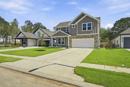 New construction Single-Family house 8519 Light Rail Dr, Fulshear, TX 77441 plan Norman - image