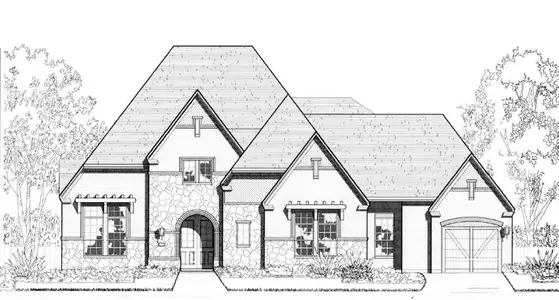 New construction Single-Family house 2670 Archgate Ct, Prosper, TX 75078 plan 673 - image