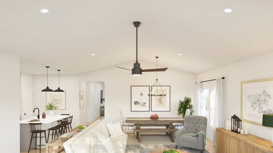 New construction Single-Family house Newark, TX 76071 plan Passionflower II ESP - image 8