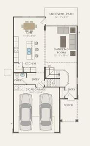 Pulte Homes, Gordon floor plan