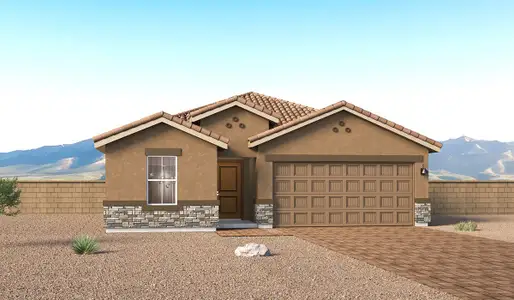 New construction Single-Family house 722 W Calle Manolete, Sahuarita, AZ 85629 plan Gaven - H35G - image