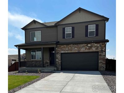 New construction Single-Family house 448 Bluebird Rd, Johnstown, CO 80534 - photo 0