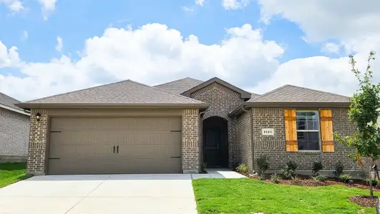 New construction Single-Family house 1124 Harston Trl, Ferris, TX 75125 plan Huntsville - image