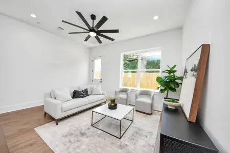 New construction Single-Family house 5029 Broom St, Unit A, Houston, TX 77091 - image