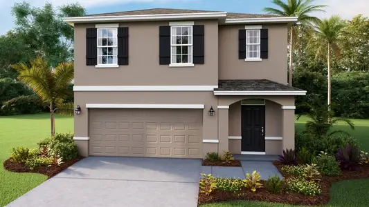 New construction Single-Family house 11228 Sunset Preserve Dr, Lehigh Acres, FL 33971 plan ROBIE - image