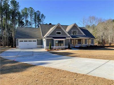 New construction Single-Family house 2321 Pebble Trl, Monroe, GA 30656 plan The Riley | Side Entry - image