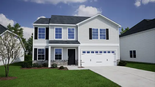 New construction Single-Family house 17 Mistflower Dr, Youngsville, NC 27596 plan Telfair - image
