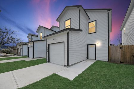 New construction Single-Family house 326 Gans St, Unit A, Houston, TX 77029 null- photo 0