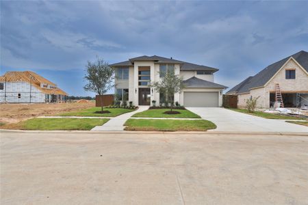 New construction Single-Family house 3511 Blue Mistflower Dr, Katy, TX 77493 plan 3593W - image