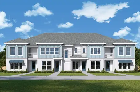 New construction Townhouse house 7207 Tideland Ln, Sarasota, FL 34240 - image