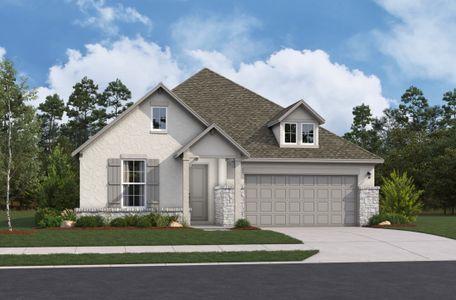 New construction Single-Family house 258 Keechi Crk, Castroville, TX 78009 plan Guadalupe - image