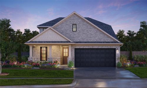 New construction Single-Family house 21026 Seneca Bluff Lane, Cypress, TX 77433 Amalfi- photo 0