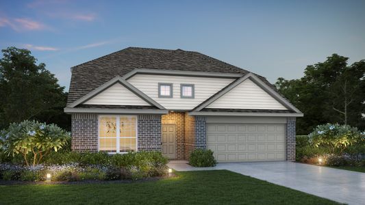 New construction Single-Family house 9201 Kansas Pacific Dr, Crowley, TX 76036 plan The Fairway - image
