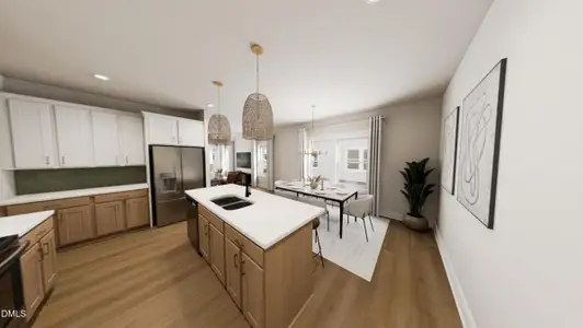 New construction Townhouse house 817 Central Pk Dr, Raleigh, NC 27604 - image 4