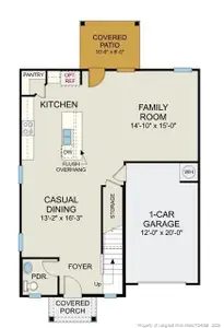 New construction Single-Family house 96 Greenbay St, Lillington, NC 27546 plan Freelance - image