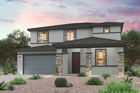 New construction Single-Family house 17966 W Montana De Oro Dr, Surprise, AZ 85387 plan Marion - image