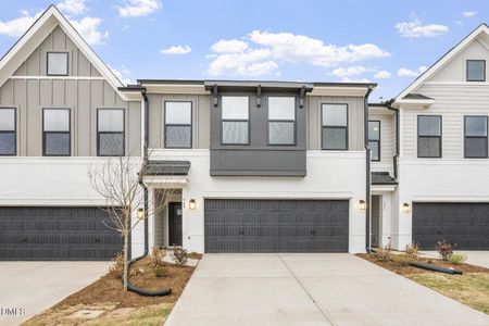 New construction Townhouse house 949 Westerland Wy, Durham, NC 27703 plan Mandevilla - Vanguard Collection - image