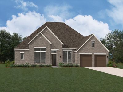 New construction Single-Family house 200 Shady Spring Trl, Georgetown, TX 78628 plan Verona - image