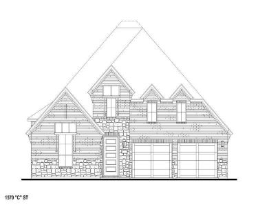 New construction Single-Family house 8612 Livingston Dr, Frisco, TX 75036 Plan 1570- photo 0 0